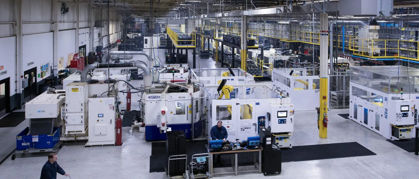 Systrand Manufacturing production floor