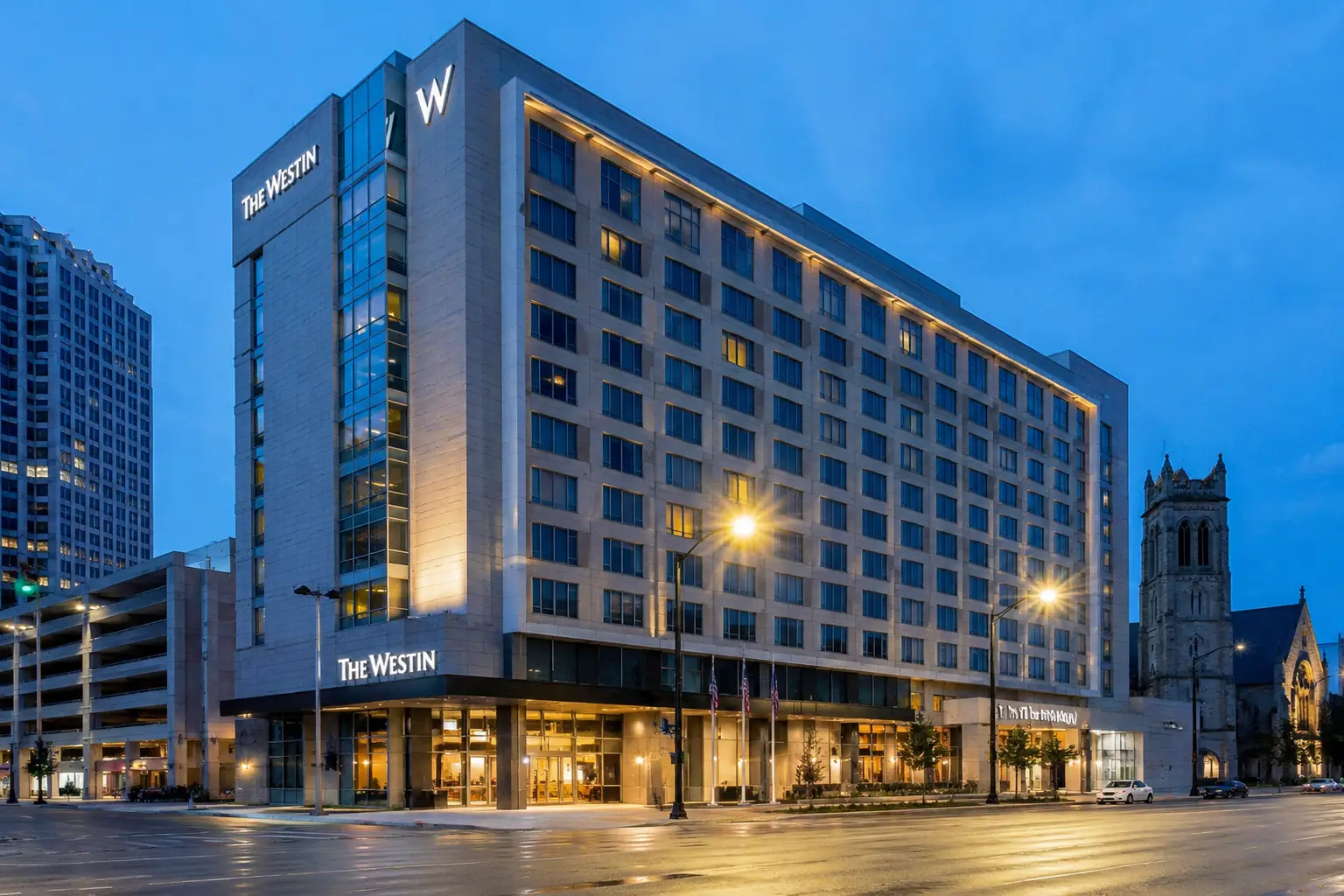 The Westin Hotel luxury hospitality venue